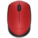 Logitech M171 (черный/красный)