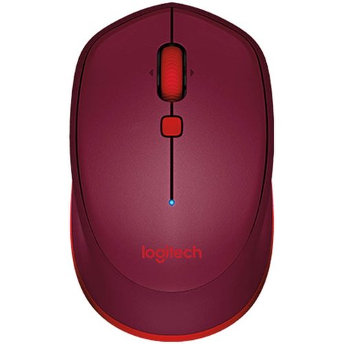 Мышка офисная Logitech M337 (красный)