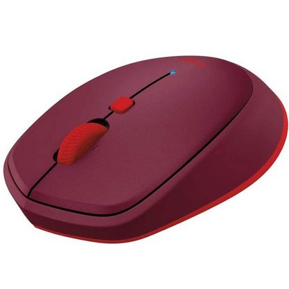Мышка офисная Logitech M337 (красный)