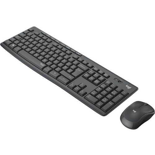 Набор периферии Клавиатура + мышь Logitech MK295 Silent suit (черный)