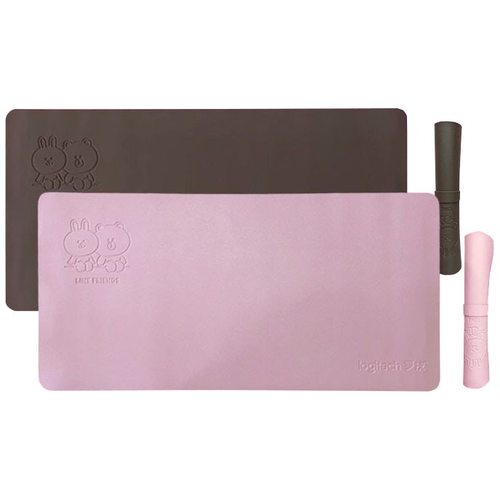 Коврик для мыши Logitech Line Friends Mouse Pad 600x300 (коричневый)