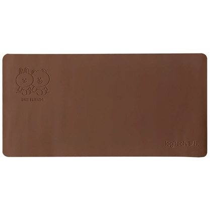 Коврик для мыши Logitech Line Friends Mouse Pad 600x300 (коричневый)