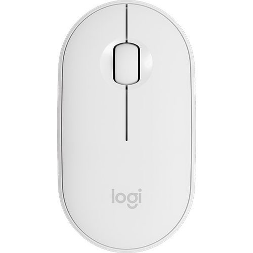 Мышка офисная Logitech M350 Pebble (белый)
