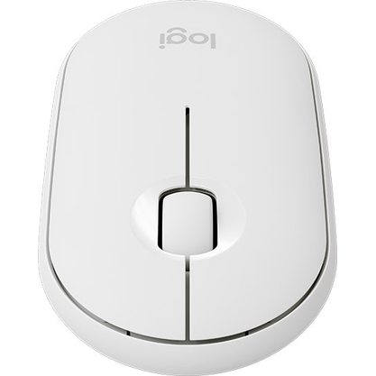 Мышка офисная Logitech M350 Pebble (белый)