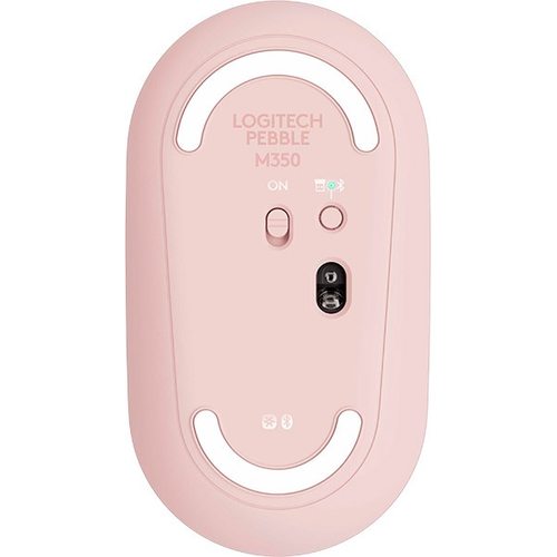 Мышка офисная Logitech M350 Pebble (розовый)