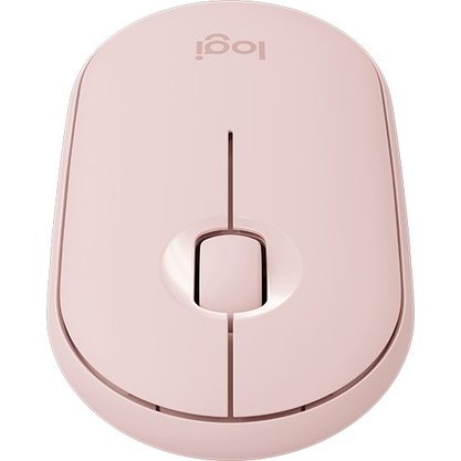 Мышка офисная Logitech M350 Pebble (розовый)