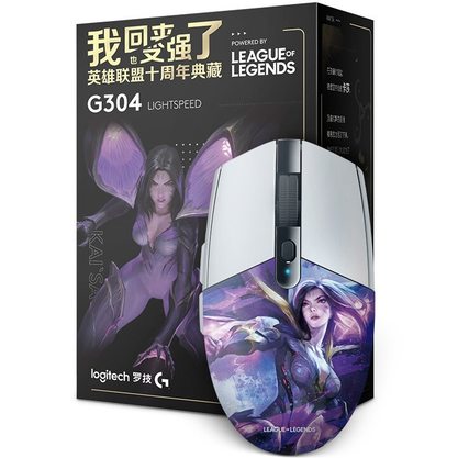 Крышка батарейного отсека Logitech G304 Lightspeed K/DA League of Legend Kaisa