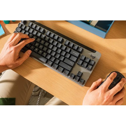 Клавиатура офисная Logitech K855 Red Switch (черный)