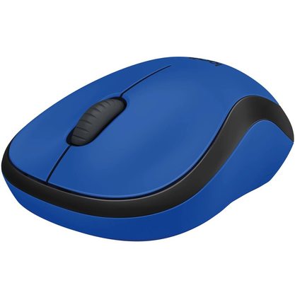 Мышка офисная Logitech M220 (синий)