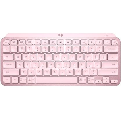 Клавиатура офисная Logitech MX Keys Mini (розовый)