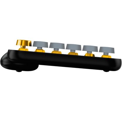Клавиатура офисная Logitech POP Keys Blast (желтый)