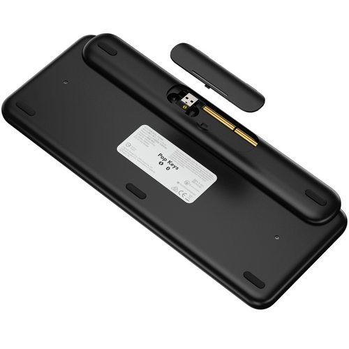 Клавиатура офисная Logitech POP Keys Blast (желтый)