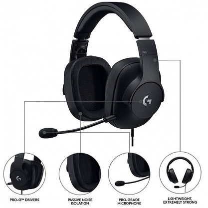 Игровые наушники Logitech Pro Headset