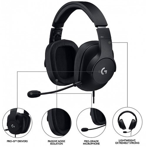Игровые наушники Logitech Pro Headset