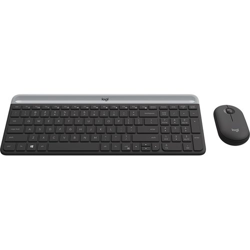 Набор периферии Клавиатура + мышь Logitech MK470 (черный)