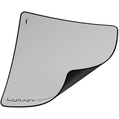 Коврик для мыши Lunacy ALT Clear White L (BMCLL) (белый)