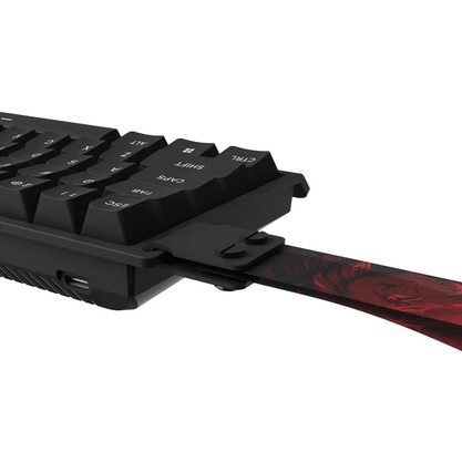 Игровая клавиатура MADLIONS MAD68 HE RGB Magnetic Amber Pro (черный)