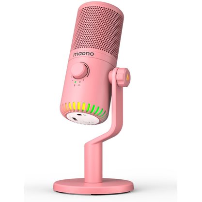 Микрофон Maono DM30 (розовый)