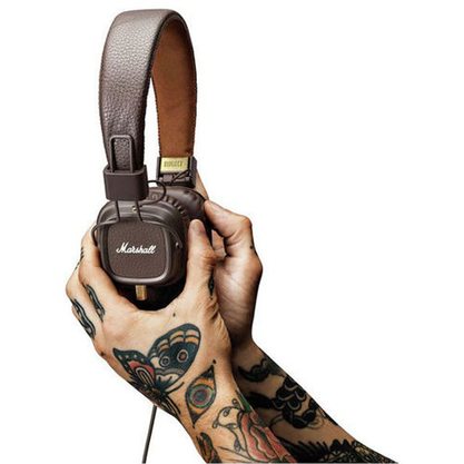 Наушники Marshall Major II (коричневый) (копия)
