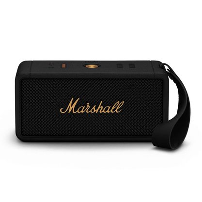 Портативная колонка Marshall Middleton (черный/латунь)