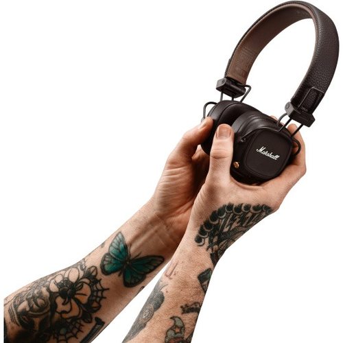 Беспроводные наушники Marshall Major IV (коричневый)