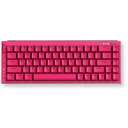 Игровая клавиатура Mchose Ace 68 Turbo  Berry Red (Mount Tai Magnetic Switch GT)