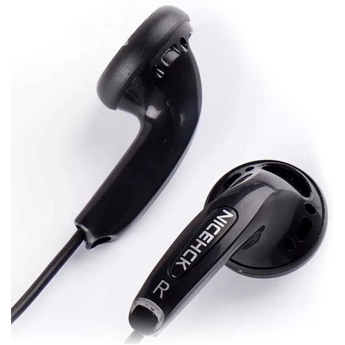 Наушники Nicehck Traceless с микрофоном (3.5 мм) (черный)