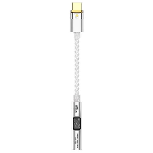 Портативный усилитель и ЦАП Nicehck NK1 MAX (серебристый)