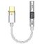 Портативный усилитель и ЦАП Nicehck NK1 MAX (серебристый)