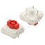 Игровая клавиатура Nuphy AIR75 V3 Nova White Red Nano Switch