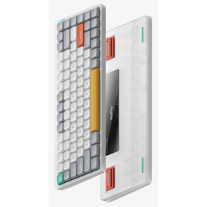 Игровая клавиатура Nuphy AIR75 V2 RGB Wisteria Switch (белый)