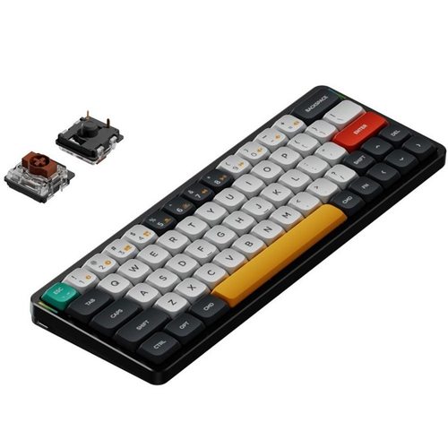 Клавиатура офисная Nuphy AIR60 RGB Brown Switch