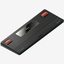 Игровая клавиатура Nuphy AIR96 RGB Red  Switch (серый)