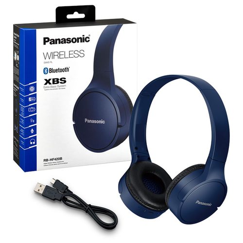 Беспроводные наушники Panasonic RB-HF420BGE-A (синий)