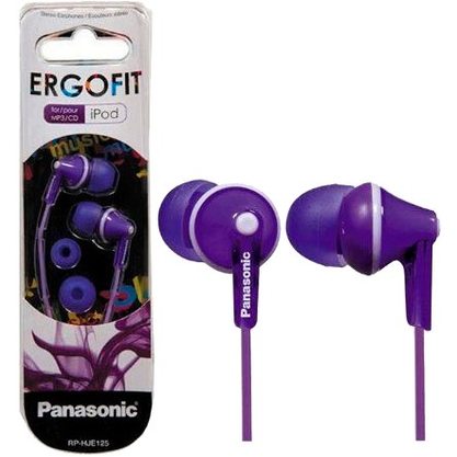 Наушники Panasonic RP-HJE125E-V (фиолетовый)