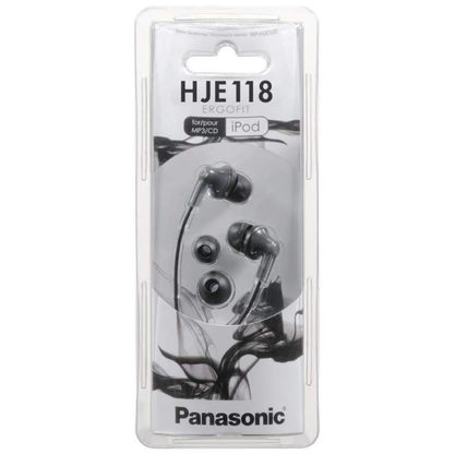Наушники Panasonic RP-HJE118GU-K (черный)
