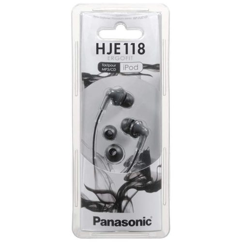 Наушники Panasonic RP-HJE118GU-K (черный)