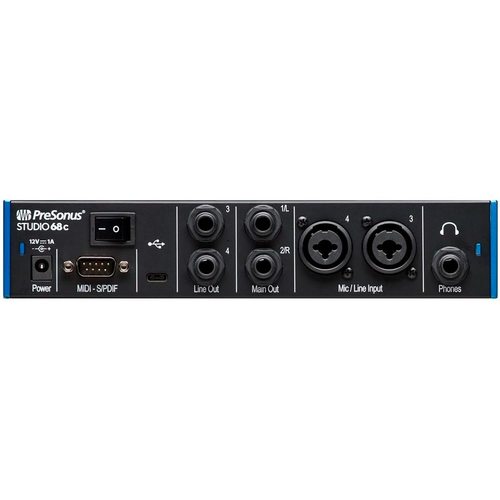 Звуковая карта (аудиоинтерфейс) PreSonus Studio 68c