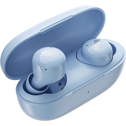 Беспроводные наушники QCY T17 (голубой)