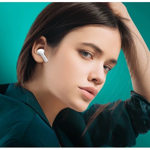 Беспроводные наушники QCY T18 MeloBuds (белый)