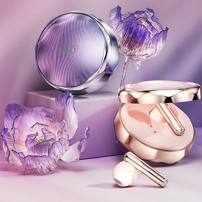 Беспроводные наушники QCY T21 FairyBuds (серебристый)