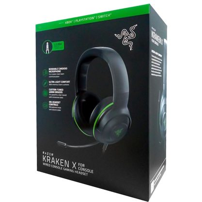 Игровые наушники Razer Kraken X for Console Xbox Green