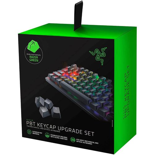 Набор кейкапов Razer PBT Keycap Upgrade Set Razer Green (зеленый)