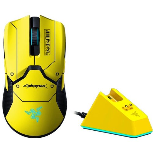 Игровая мышка Razer Viper Ultimate с док-станцией Cyberpunk 2077 Edition
