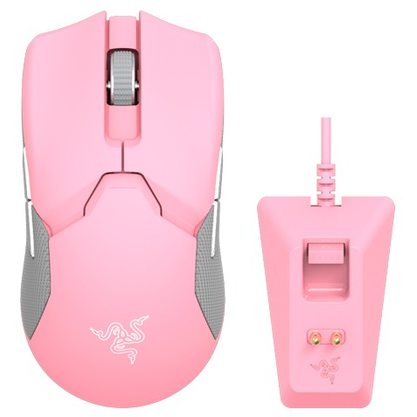 Игровая мышка Razer Viper Ultimate с док-станцией (розовый)