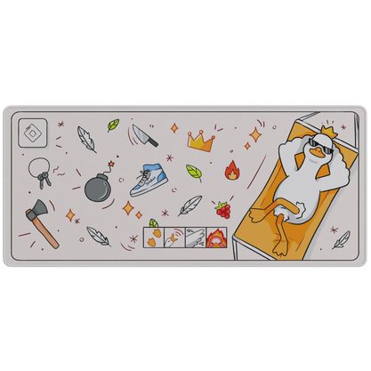 Коврик для мыши Red Square Goosepad XL 900x400x3мм (RSQ-40066) (белый)