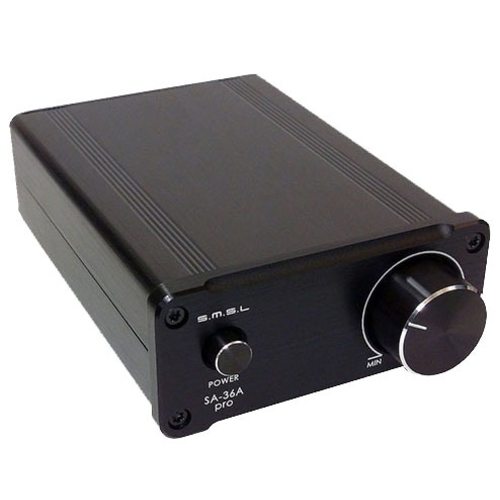 Стационарный усилитель и ЦАП SMSL SA-36A Pro (черный)