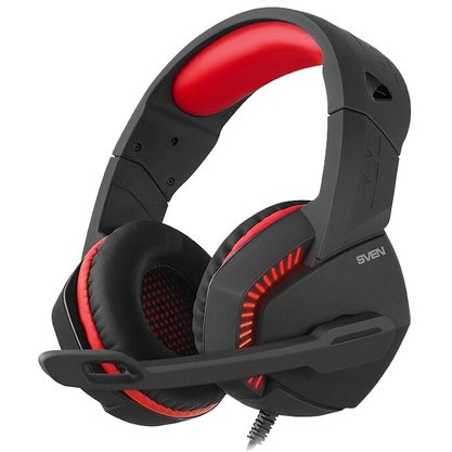Игровые наушники SVEN AP-U989MV (черно-красный)
