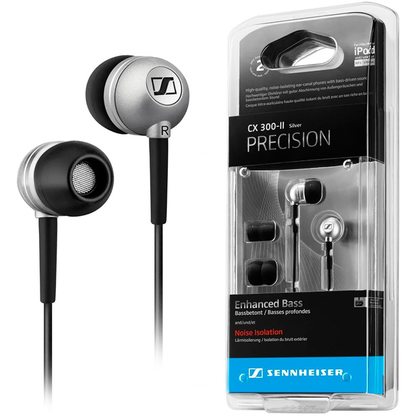 Наушники Sennheiser CX300 II (серебристый)