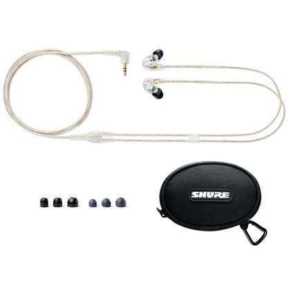 Наушники Shure SE215 (прозрачный)